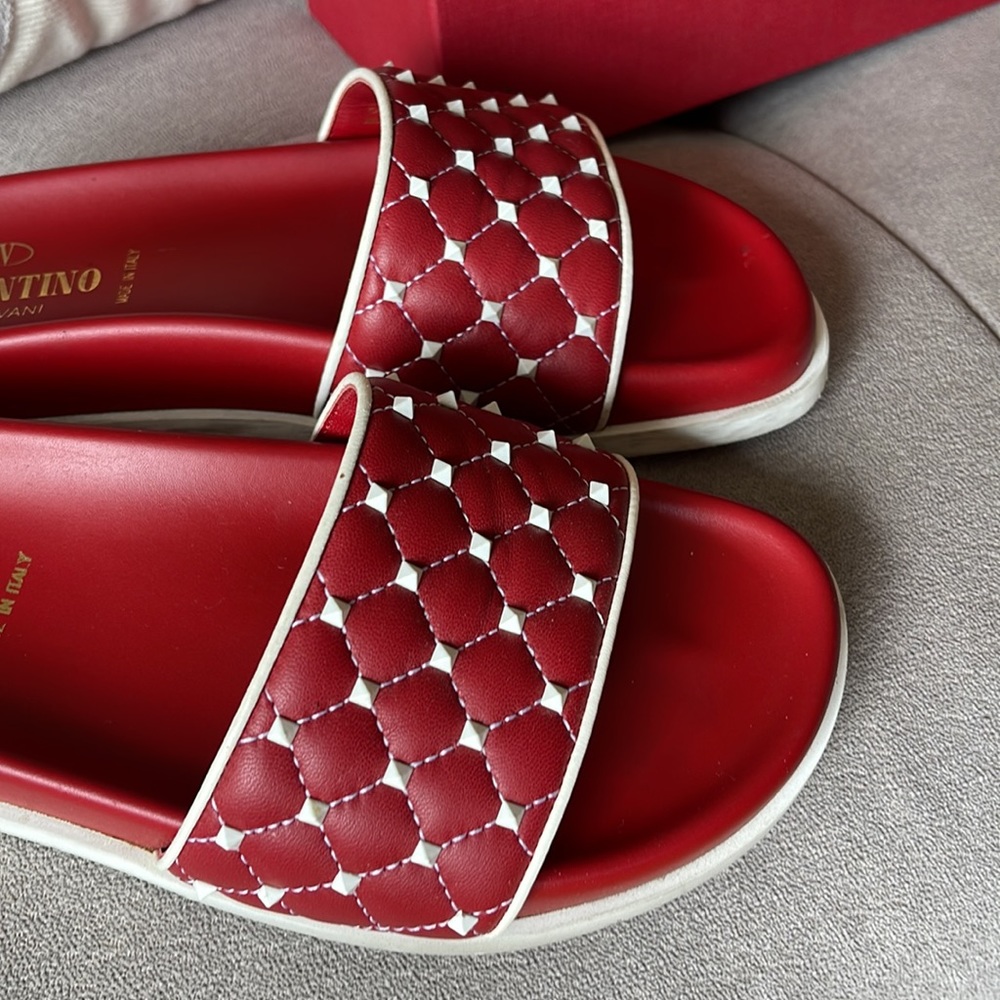 Valentino Rockstud Sandals - Picture 15 of 16